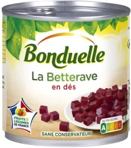 Betterave en conserve