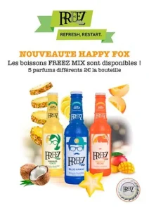 Boisson gazeuse aux fruits