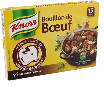 bouillon de boeuf