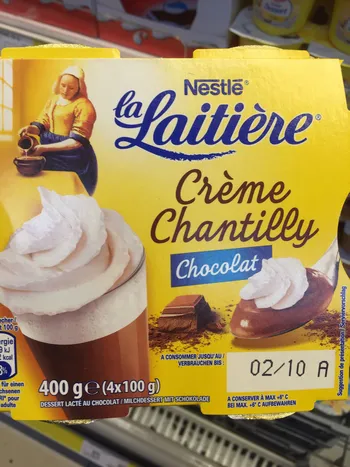 creme chocolat fouettee