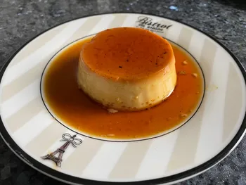 creme dessert au caramel