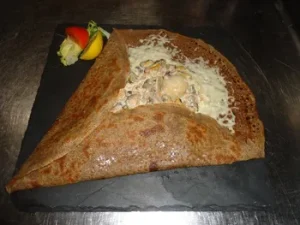 Crêpe ou galette aux noix de Saint Jacques