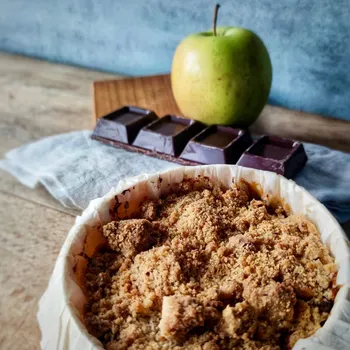 crumble aux pommes