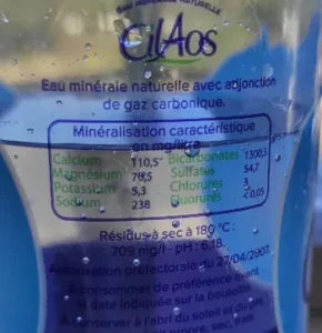 Eau minérale Cilaos