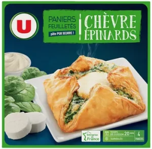 Feuilleté au chèvre