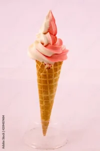 Glace fraise