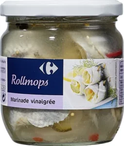 Hareng mariné ou rollmops