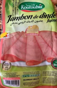 Jambon de dinde fumé