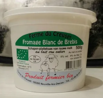 lait de brebis cru