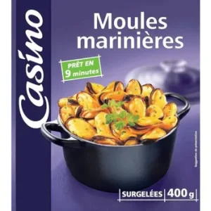 Moules surgelées