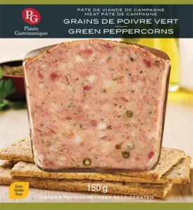 Pâté au poivre vert