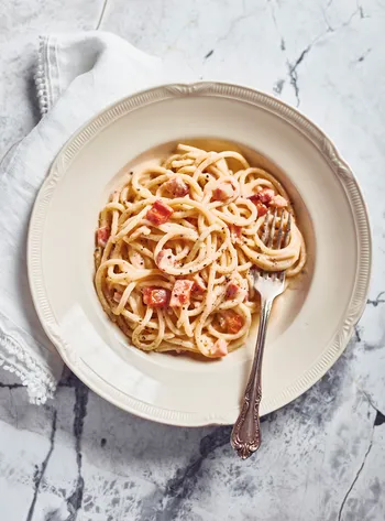 pate carbonara