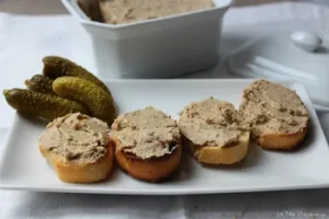 Pâté ou terrine aux champignons