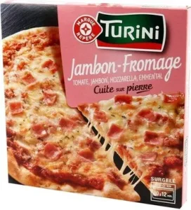 Pizza jambon fromage