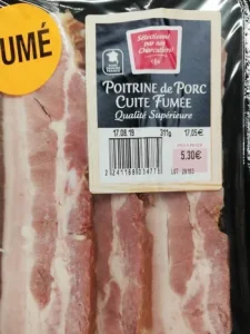 Poitrine de porc