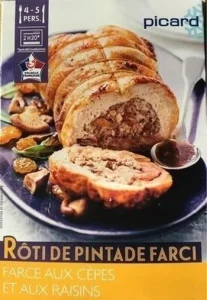 Rôti de pintade