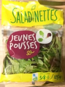 Salade en sachet