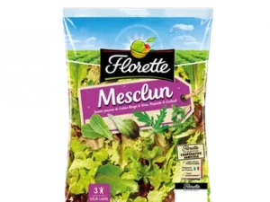 Salade verte en sachet