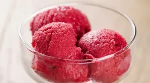 Sorbet fraise