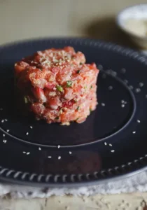 Tartare aux fraises