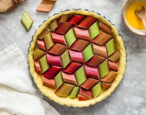 Tarte à la rhubarbe