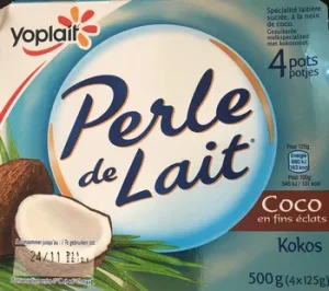 Yaourt perle de lait