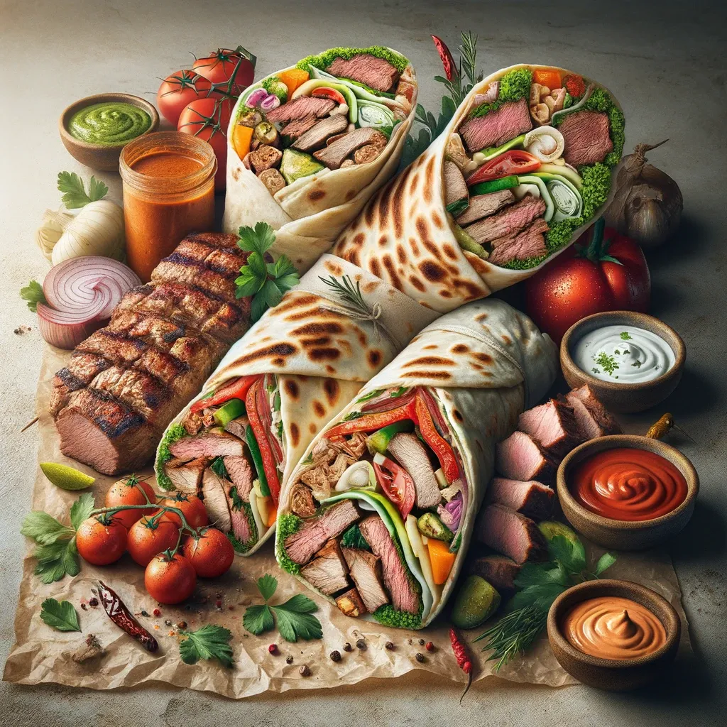 Plats de Kebab